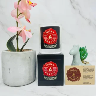 Strawberry & Rhubarb Candle