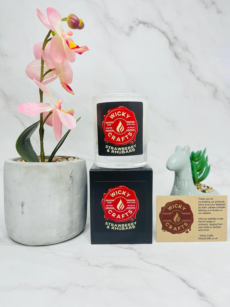 Strawberry & Rhubarb Strawberry & Rhubarb Candle